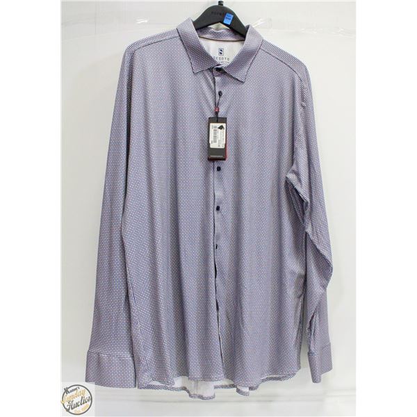 DESOTO 100% COTTON LONG SLEEVE BUTTON UP SZ 3XL