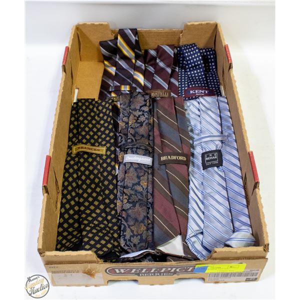 (7) DESIGNER NECK TIES ALL DIFFERENT
