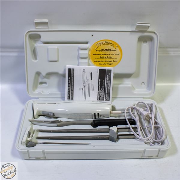 ELECTRIC KITCHEN KNIFE SET, BRAND:  HAMILTON BEACH
