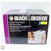 Image 1 : BREADMAKER ELECTRIC APPLIANCE, LARGE; BRAND: BLACK