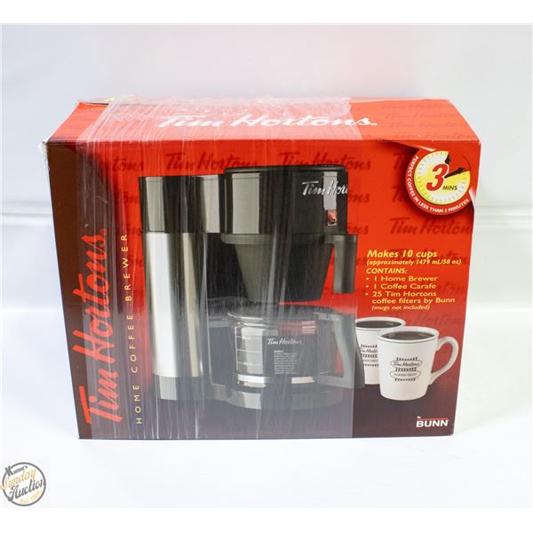 COFFEE MAKER ELECTRIC APPLIANCE, 10 CUP, BRAND TIM