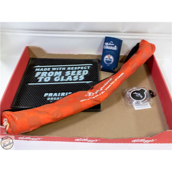 FLAT WITH THICK RUBBER BAR SPILL MAT +