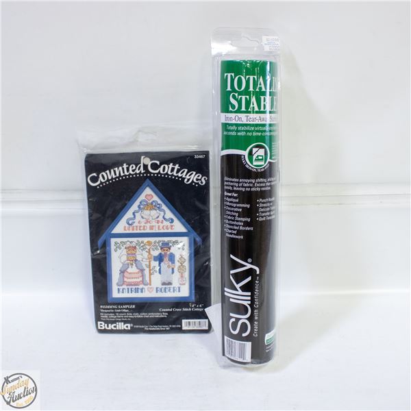 NEW TOTALLY STABLE IRON ON TEAR AWAY