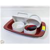 Image 1 : CORNINGWARE ROASTING STYLE CERAMIC