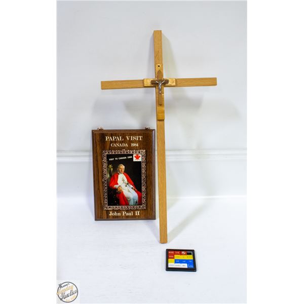 ESTATE RELIGIOUS DECOR LOT