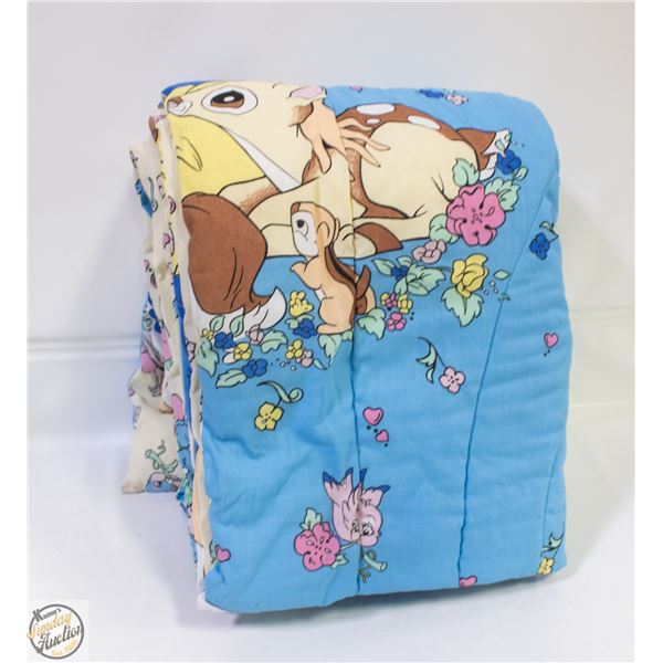 LARGE HANDMADE DISNEY QUILT
