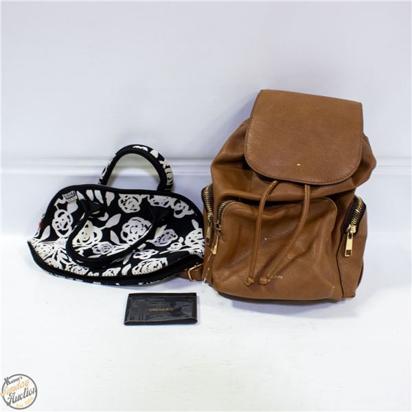 ALDO BROWN BACKPACK + BUILT NEW YORK