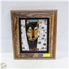 Image 1 : PROFESSIONALLY FRAMED WOLF WALL HANGING