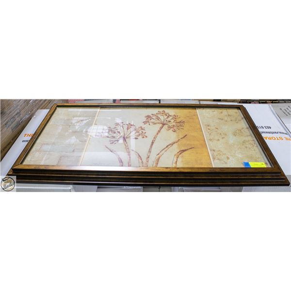 FRAMED FLOWER ART PRINT