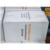 Image 1 : CASE WITH 4 BLACK ROLLS OF SHRINK WRAP