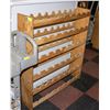 Image 1 : 48 BOTTLE WINE STORAGE RACK H-44" W-9.5" L-41"