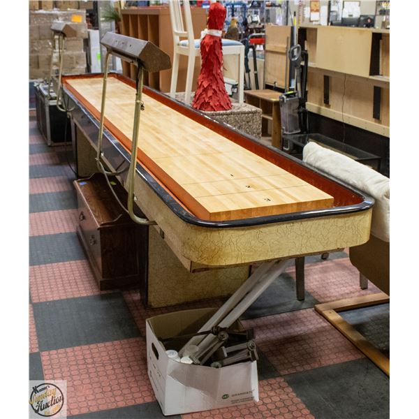 SHUFFLEBOARD H-33" W-30" L-185" *MUST BRING ASSIST