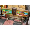 Image 1 : VINTAGE SHUFFLEBOARD SCOREBOARD