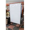Image 1 : BAILIFF SEIZED: VERTICAL 2 SIDED WHITEBOARD ON