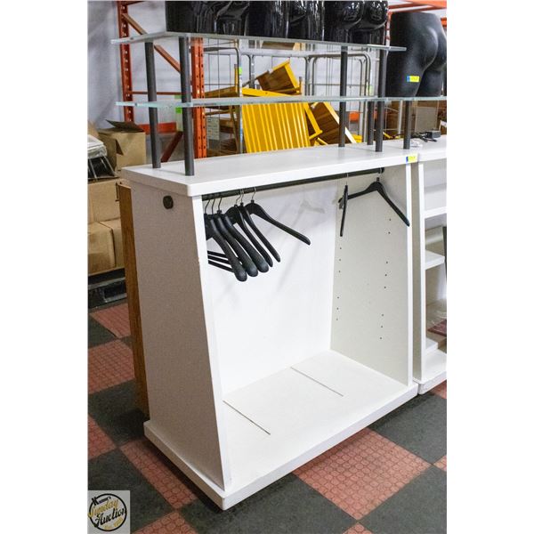 BAILIFF SEIZED: CLOTHING RACK 24" X 48" X 48"