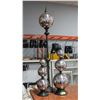 Image 1 : BAILIFF SEIZED: 3PC CHROME LOOK DECOR LOT