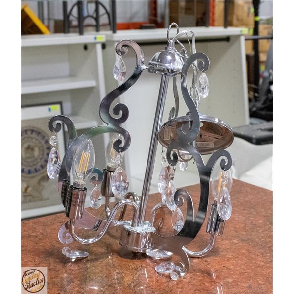 BAILIFF SEIZED: LUMINAIRE CEILING MOUNT CHANDELIER