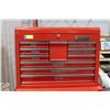 Image 1 : RED MASTERCRAFT 10 DRAWER TOP TOOL CHEST