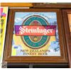 Image 1 : VINTAGE STEINLAGER BEER MIRROR 15 INCHES X