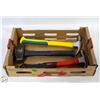 Image 1 : 2 HAMMERS PLUS STEEL MALLET