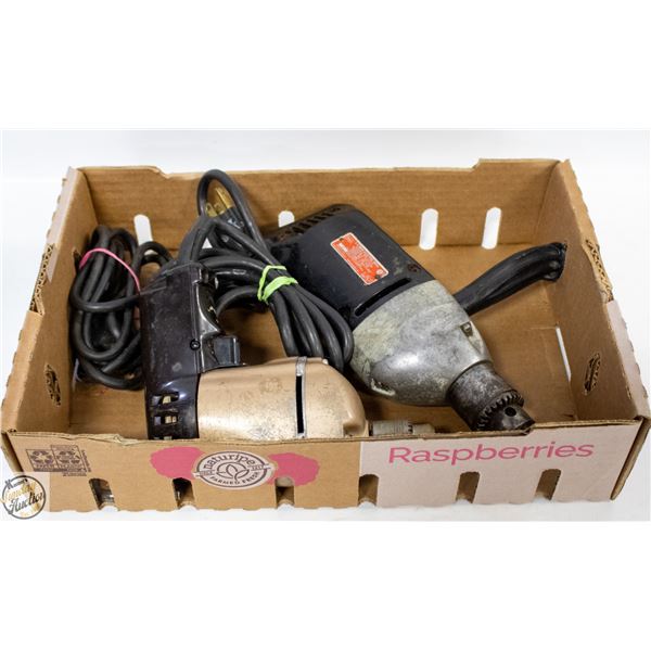 OLD HAMMER DRILL PLUS OTHER DRILL