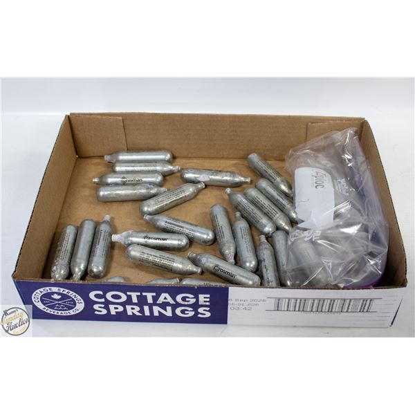 FLAT OF UNUSED CROSSMAN AIR CARTRIDGES