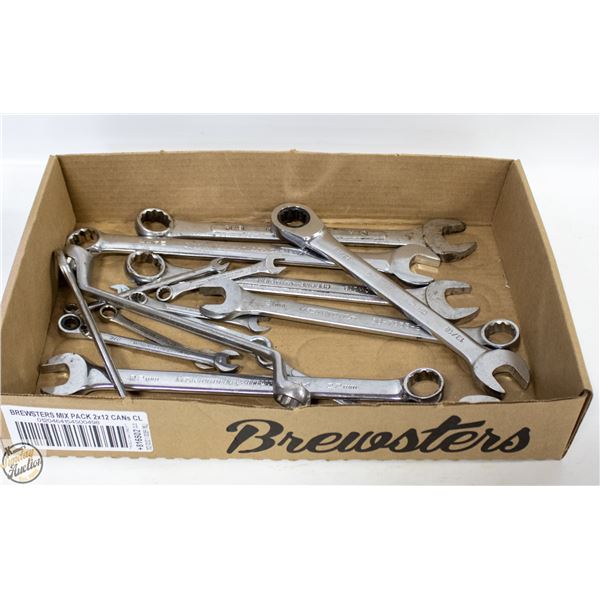 FLAT OF WRENCHES