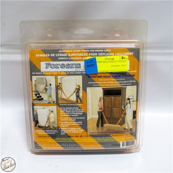 NEW FOREARM FORKLIFT STRAPS