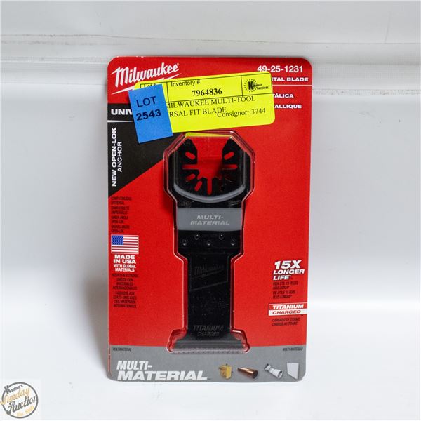 NEW MILWAUKEE MULTI-TOOL UNIVERSAL FIT BLADE
