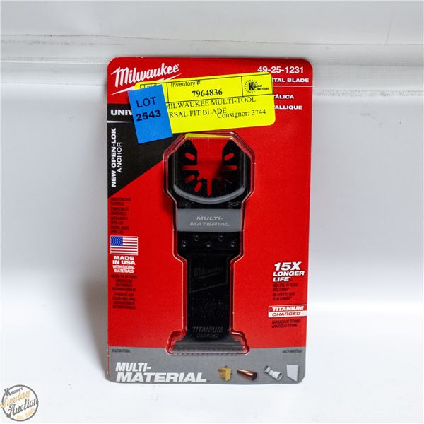 NEW MILWAUKEE MULTI-TOOL UNIVERSAL FIT BLADE