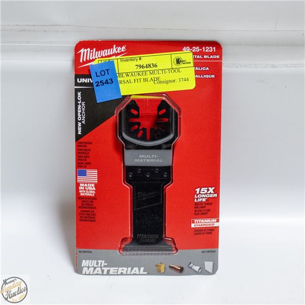 NEW MILWAUKEE MULTI-TOOL UNIVERSAL FIT BLADE