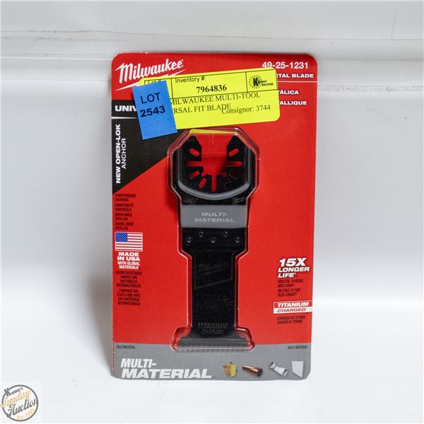 NEW MILWAUKEE MULTI-TOOL UNIVERSAL FIT BLADE