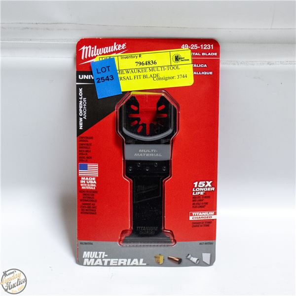 NEW MILWAUKEE MULTI-TOOL UNIVERSAL FIT BLADE