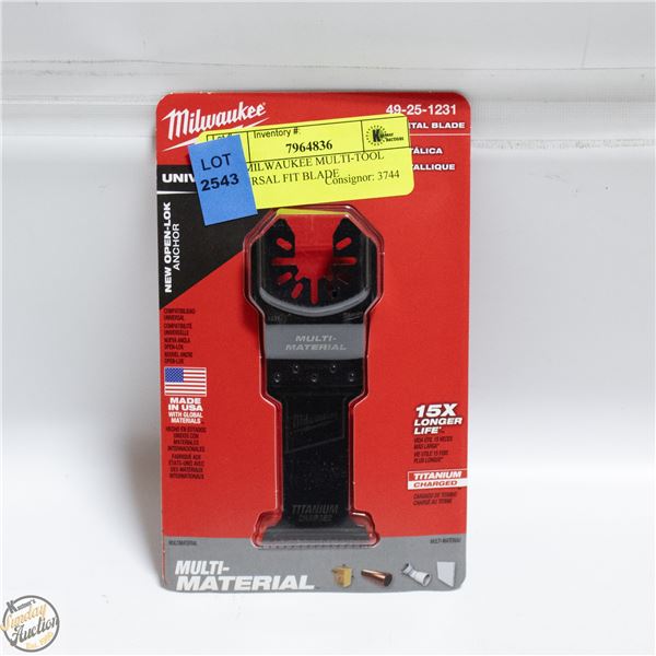 NEW MILWAUKEE MULTI-TOOL UNIVERSAL FIT BLADE