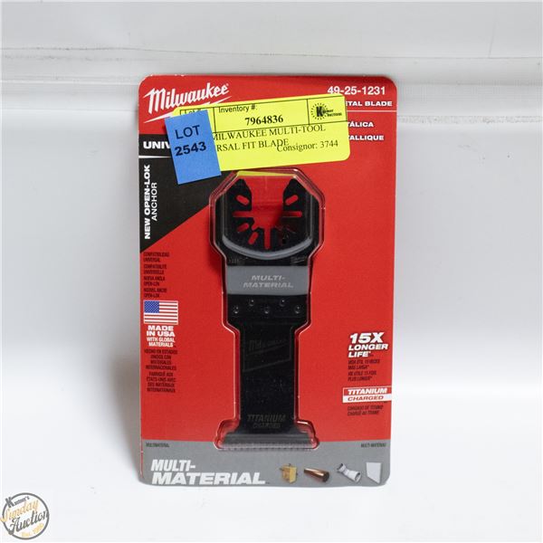 NEW MILWAUKEE MULTI-TOOL UNIVERSAL FIT BLADE