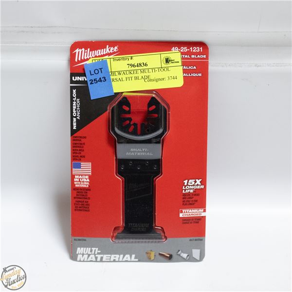 NEW MILWAUKEE MULTI-TOOL UNIVERSAL FIT BLADE