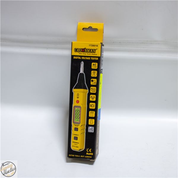 NEW CROWNMAN DIGITAL VOLTAGE TESTER