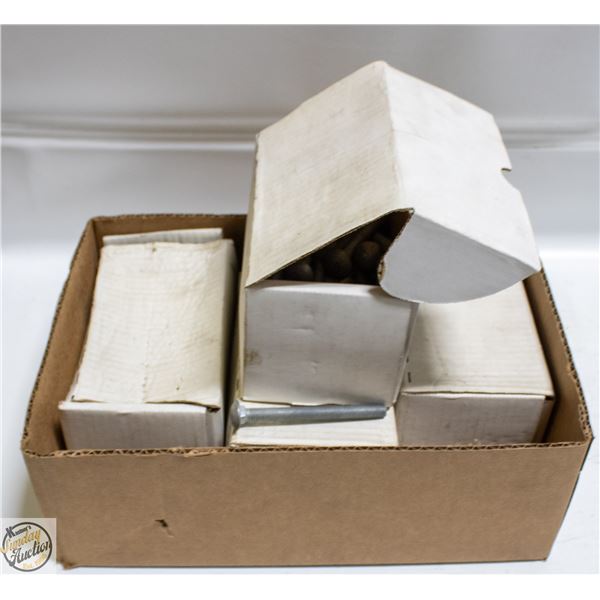 NEW GALVANIZED CARRIAGE BOLTS. 3/8-16 BY