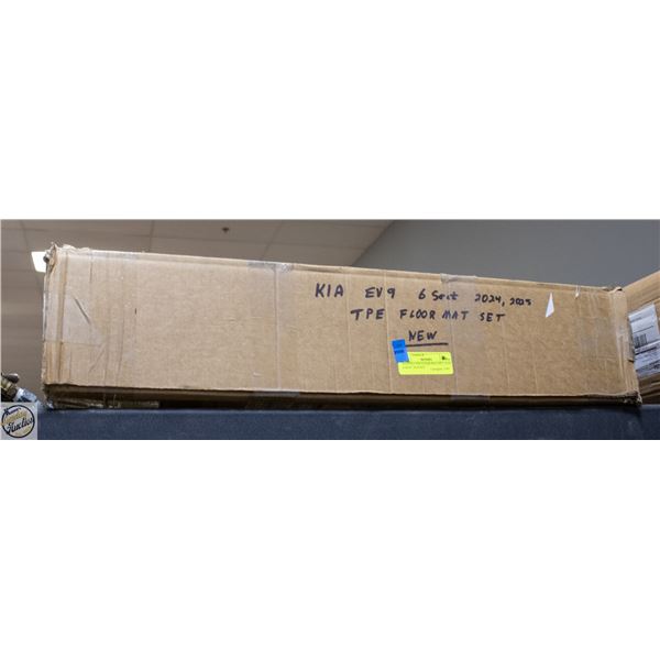 NEW KIA TPE FLOOR MAT SET - EV9 6 SEAT 2024/2025