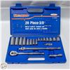 Image 1 : WESTWARD 3/8" SOCKET SET COMPLETE 3/8"-13/16"