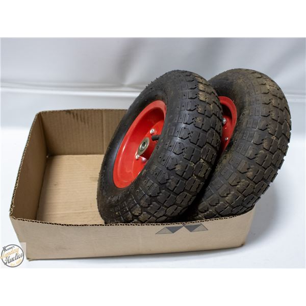 BOX W/ 2 330 LBS WHEELS