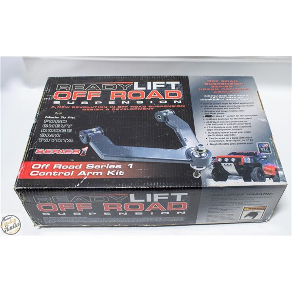 READY LIFT OFF ROAD SUSPENSION CONTROL ARM KIT