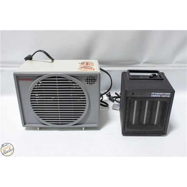BOX W/SEABREAZE/PLEASANTAIRE HEATERS
