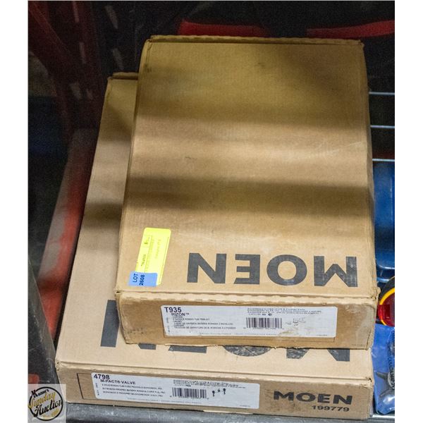 NEW MOEN RIZON T935 2 HANDLE ROMAN