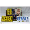 Image 1 : LOT OF OLD LICENSE PLATES