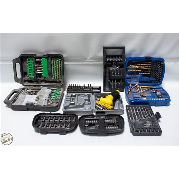 LOT VARIOUS DRILL BITS
