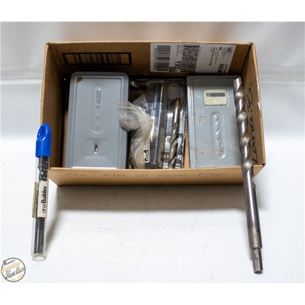 LOT DRILL BITS AND OTHER BITS