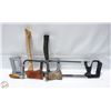 Image 1 : LOT OF CUTTING SAWS AND AXES