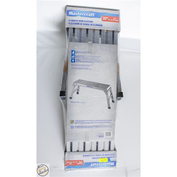 NEW IN BOX MASTERCRAFT ALUMINUM PLATFORM