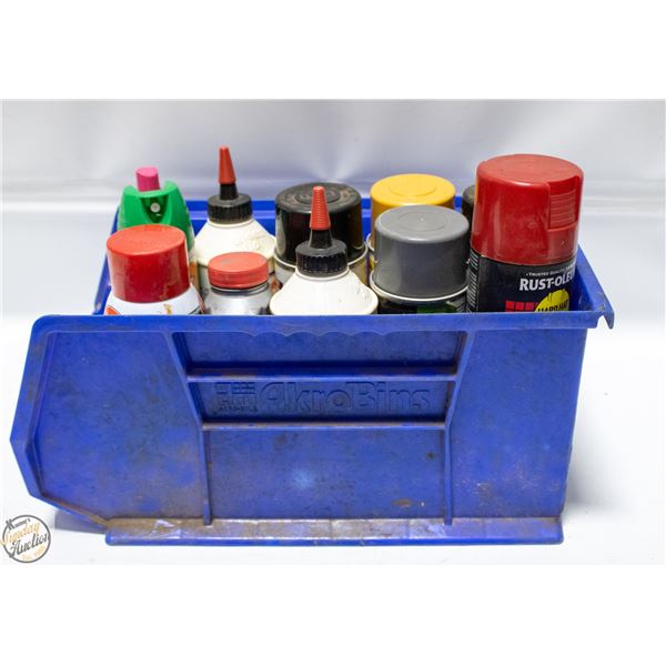 BUNDLE OF ASSORTED VEHICLE FLUIDS